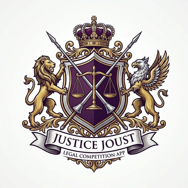 Justice Joust Logo